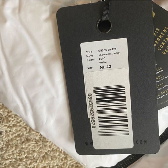 Goldbergh Women’s Snowmass Jacket Belted Ski Coat Waterproof NWT US 12 - Picture 6 of 7